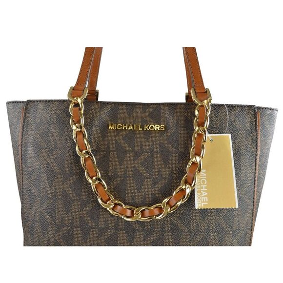 NEW MICHAEL Michael Kors Harper Signature Medium E - Picture 3 of 7